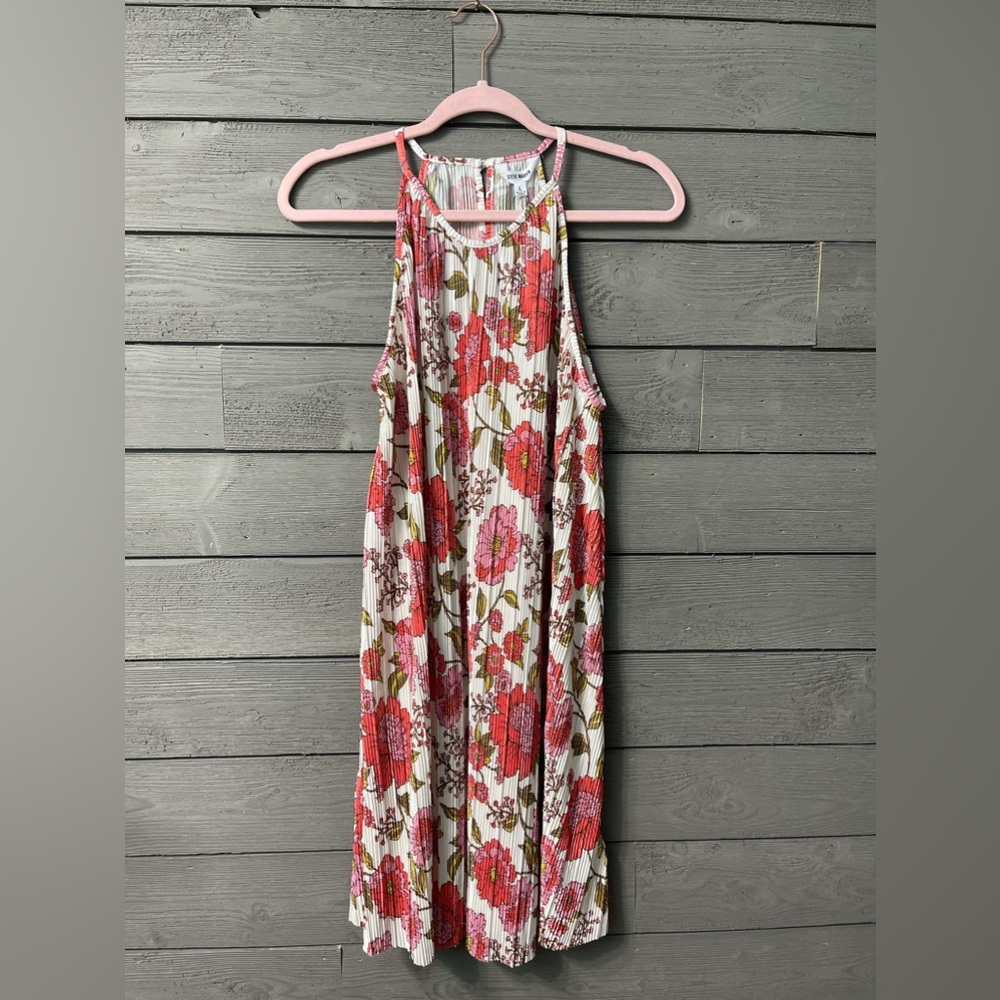 NWT Steve Madden Ada Swing Floral Shift Dress Vintage Floral L Spring Summer - Picture 3 of 12